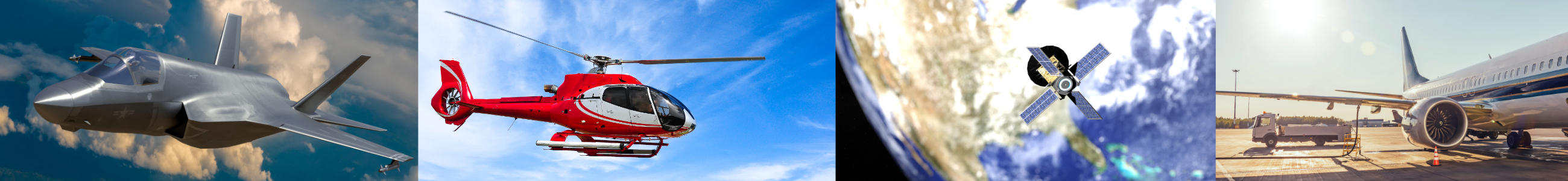 Aircraft collage slideshow