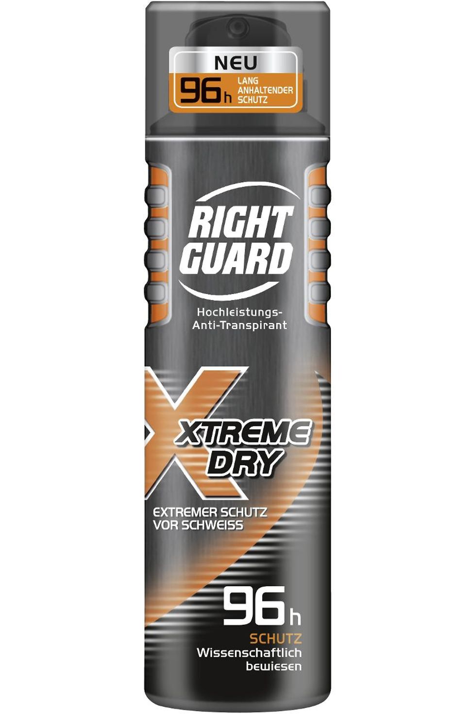 Right Guard Xtreme Dry 96h Hochleistungs-Anti-Transpirant Deospray