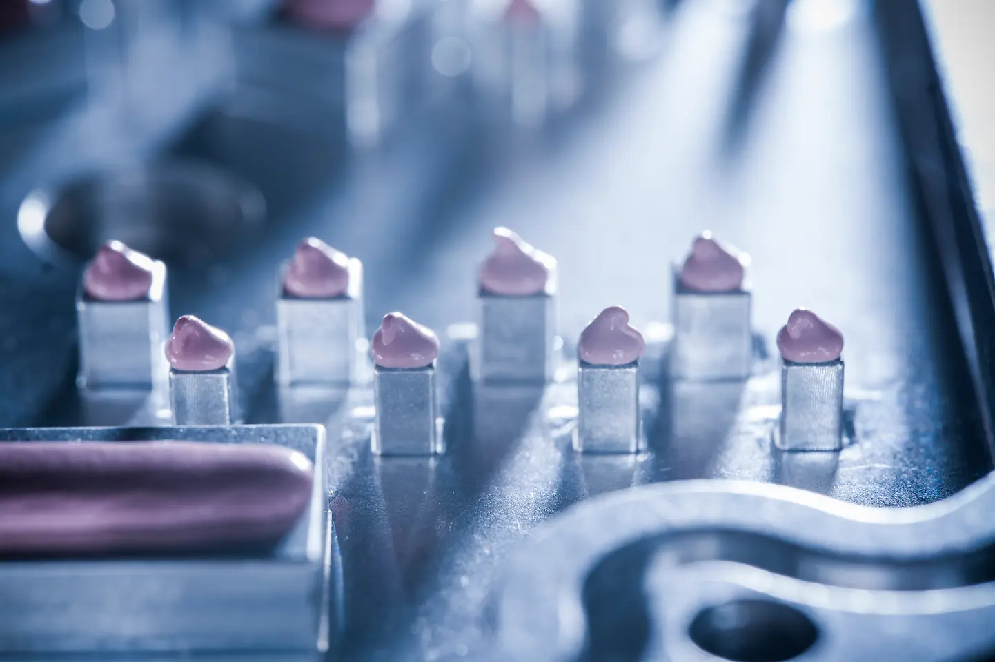 
Henkel Next Generation Gap Filler dispensed in varied sizes.