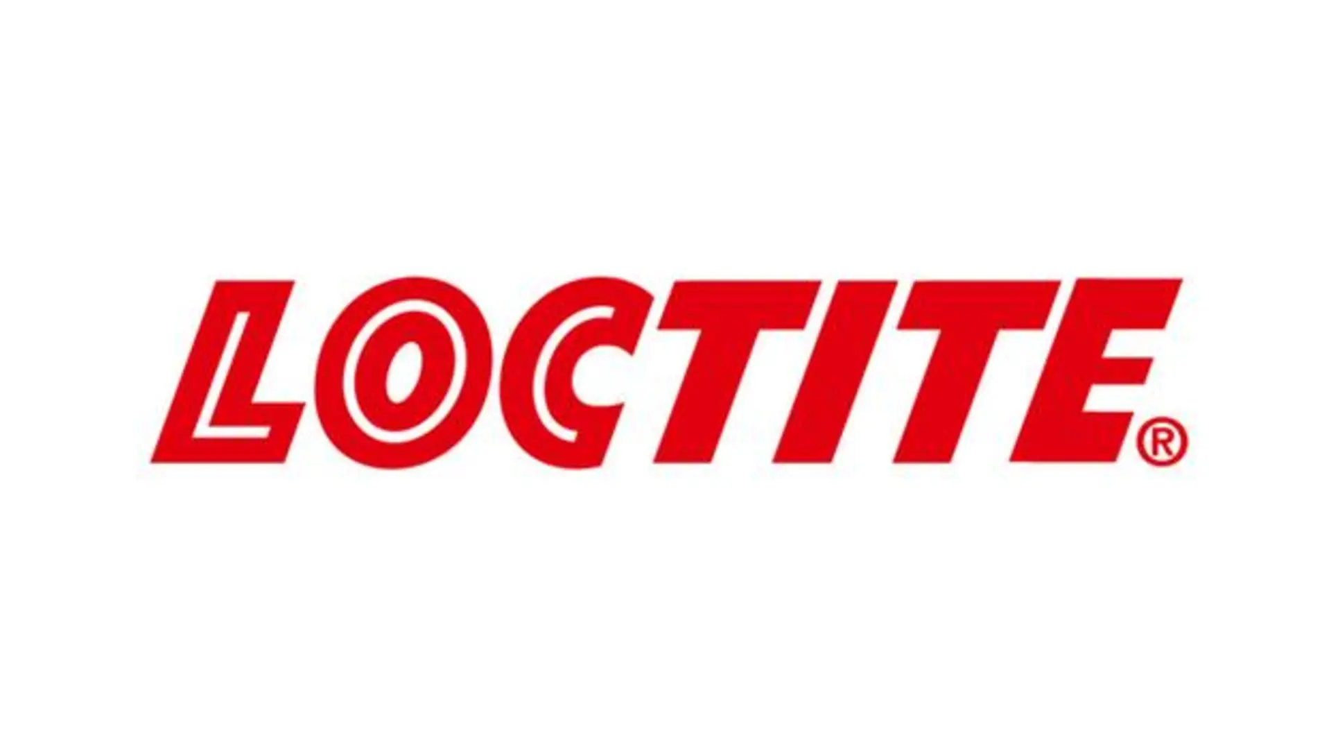 The red Loctite logo on a gray background.