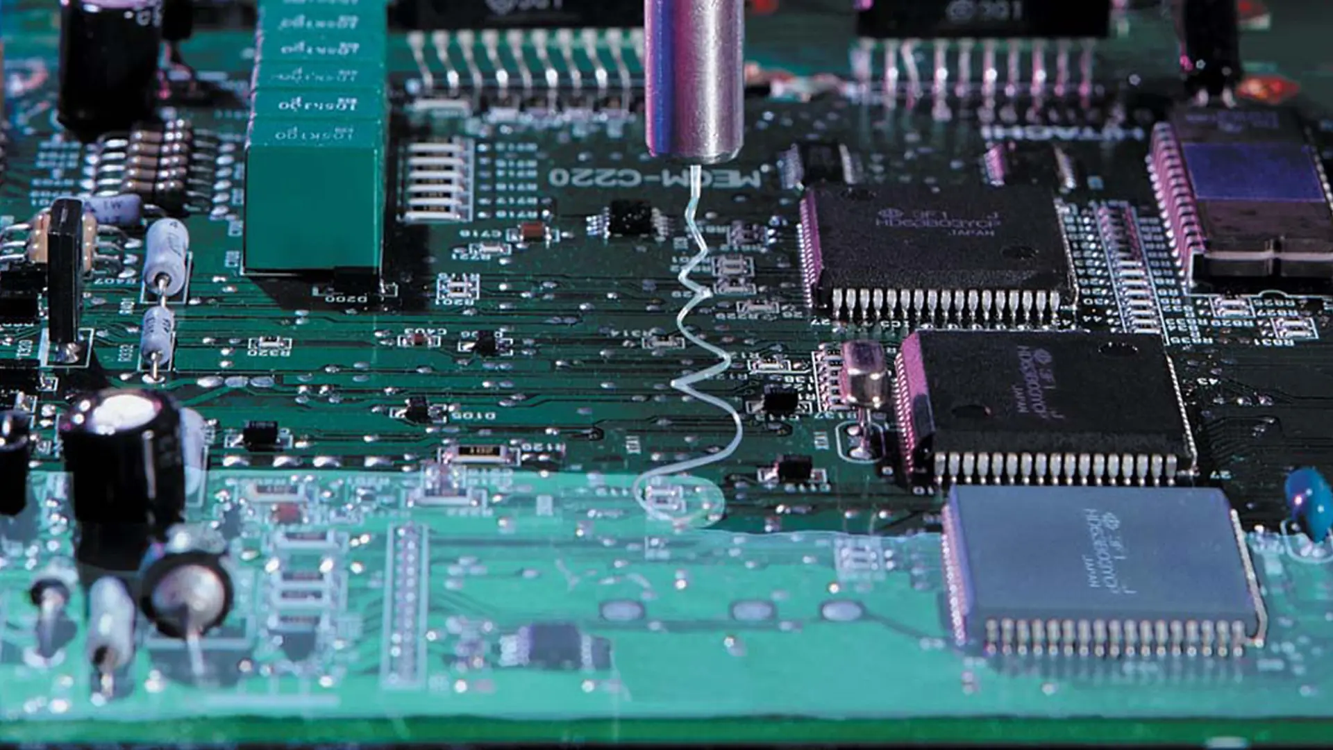 
Conformal coatings are applied to PCBs and components to help protect them against moisture, dust, chemicals, and other environmental conditions. 