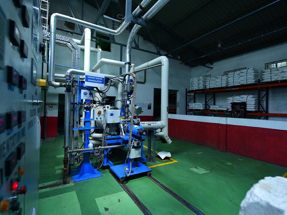 Production of water-based adhesives at Thane site, India